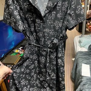 A new day collared button up T-shirt dress